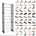 SpaceMax 10-tier shoe organiser product display